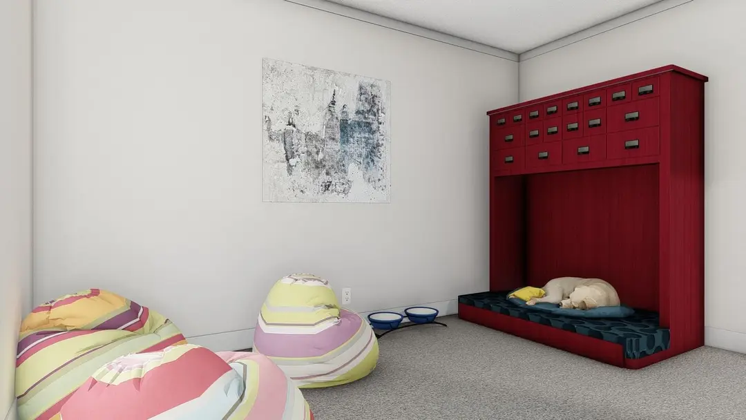 Rocket man bedroom home features