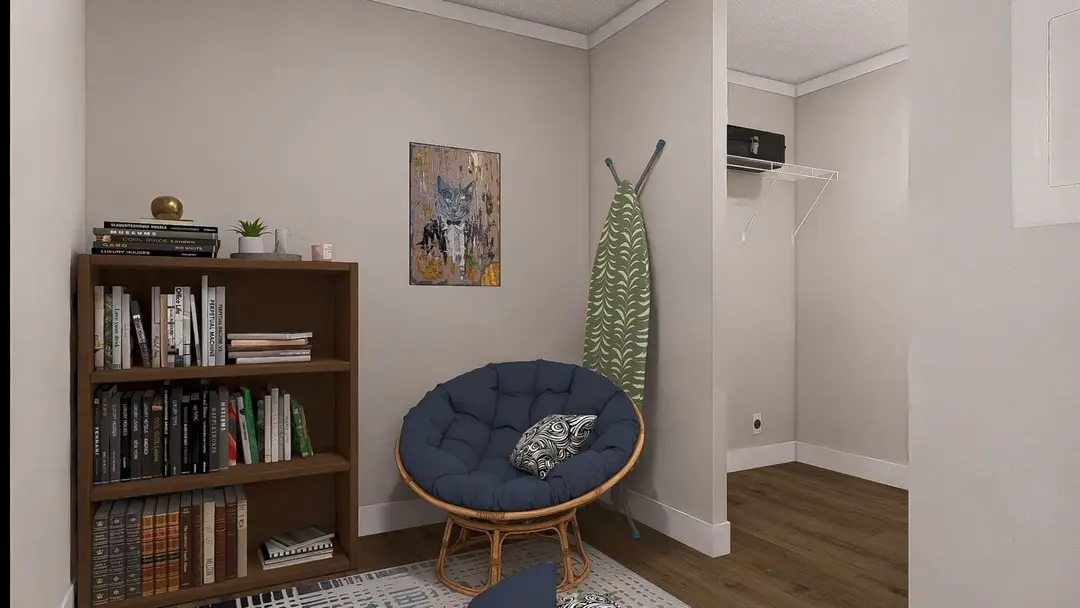 Brown eyed girl interior home features