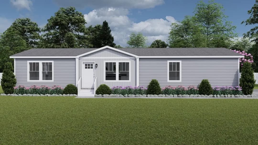 Brown eyed girl elevation and exterior home features
