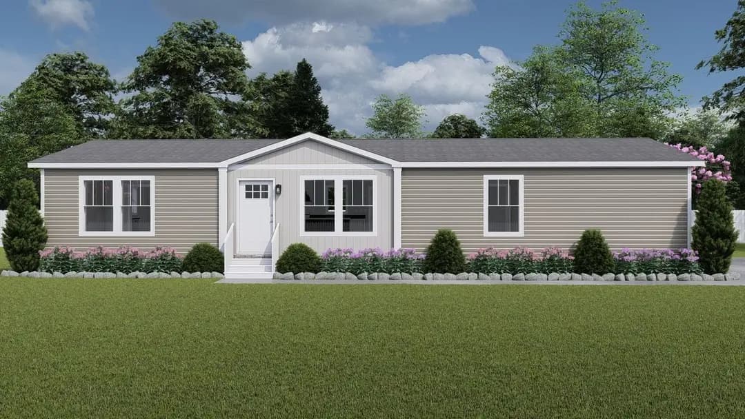 Brown eyed girl elevation and exterior home features