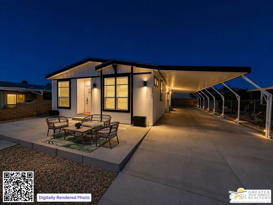73364 haystack mountain drive, palm desert, ca 92260 exterior home features