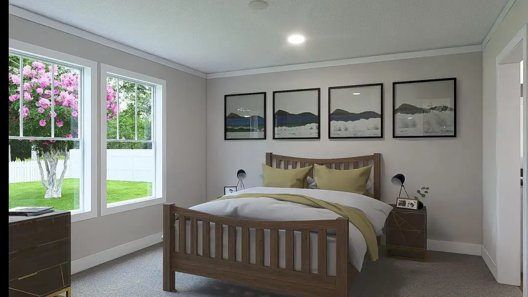 Brown eyed girl bedroom home features